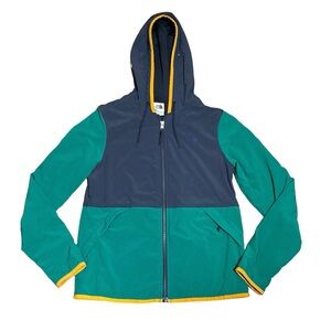 The North Face Mountain Hoodie Jacket Small Colorblock Full Zip